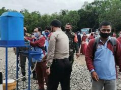 Nataru di Danau Shuji Lembak Pengunjung Wajib Prokes Covid-19