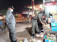 Sambut Tahun Baru, Pol PP Banyuasin Razia Warung Remang-Remang