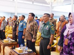 Pj Bupati Muba Hadiri Penyerahan DIPA dan Buku Alokasi Transfer ke Daerah TA 2025