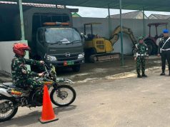 Dansubdenpom Persiapan Sekayu Pimpin Langsung Sosialisasi Gaktib dan Yustisi ke Kodim Muba